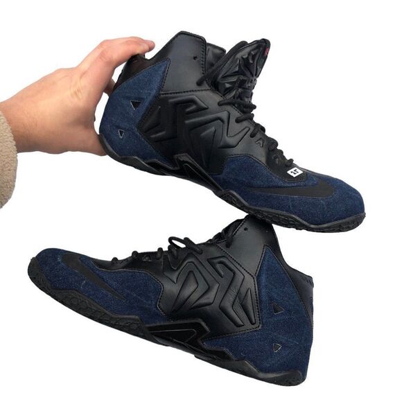 RARE 2014 Nike LeBron 11 EXT Denim Size 11 - Picture 5 of 12